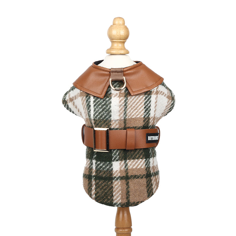 City Hunter Wool Coat (Leash-Attachable)