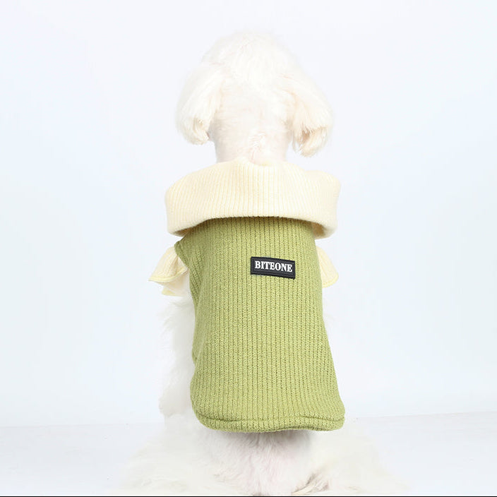 Evergreen Shawl Knit Sweater