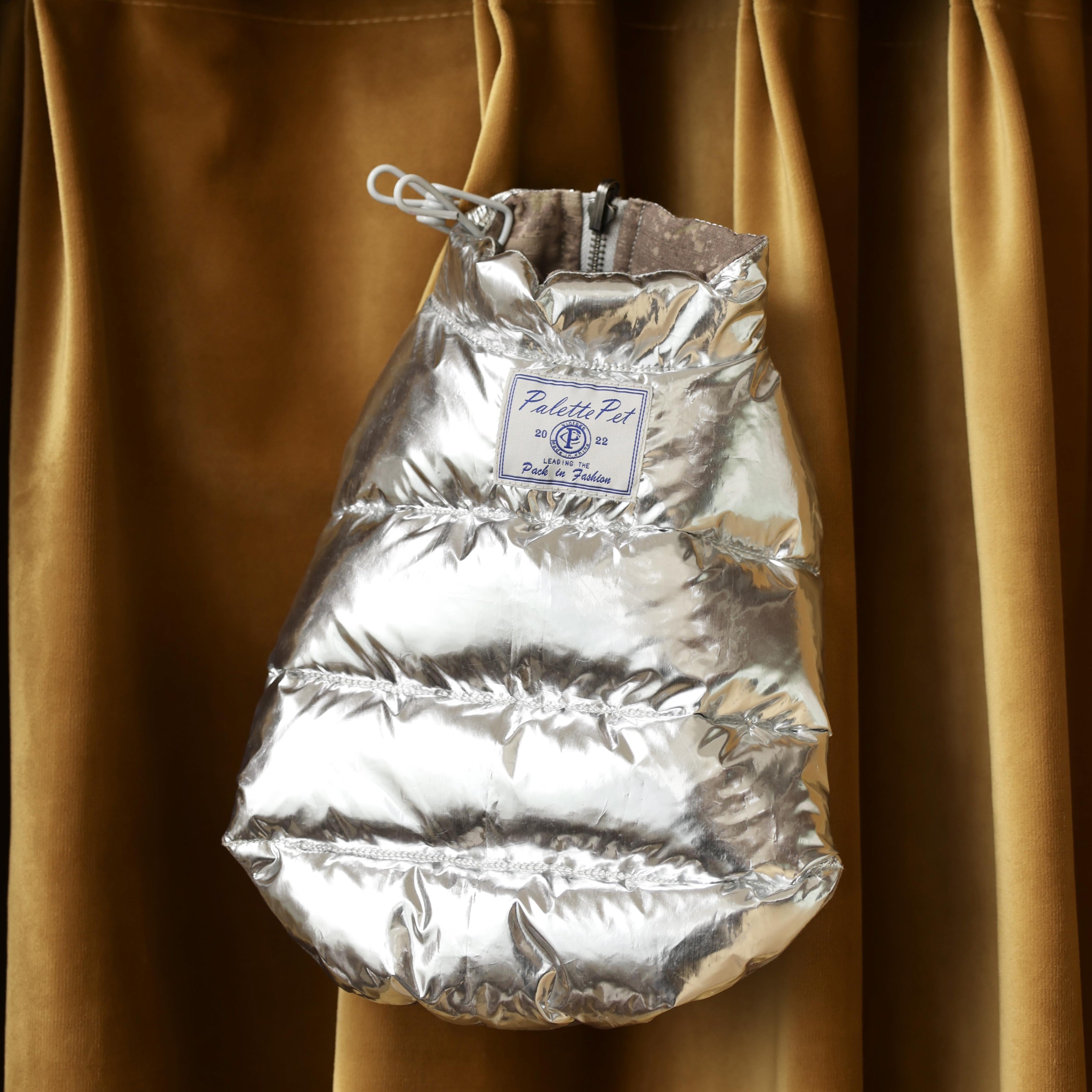 Camouflage Zip-Up Reversible Puffer Jacket