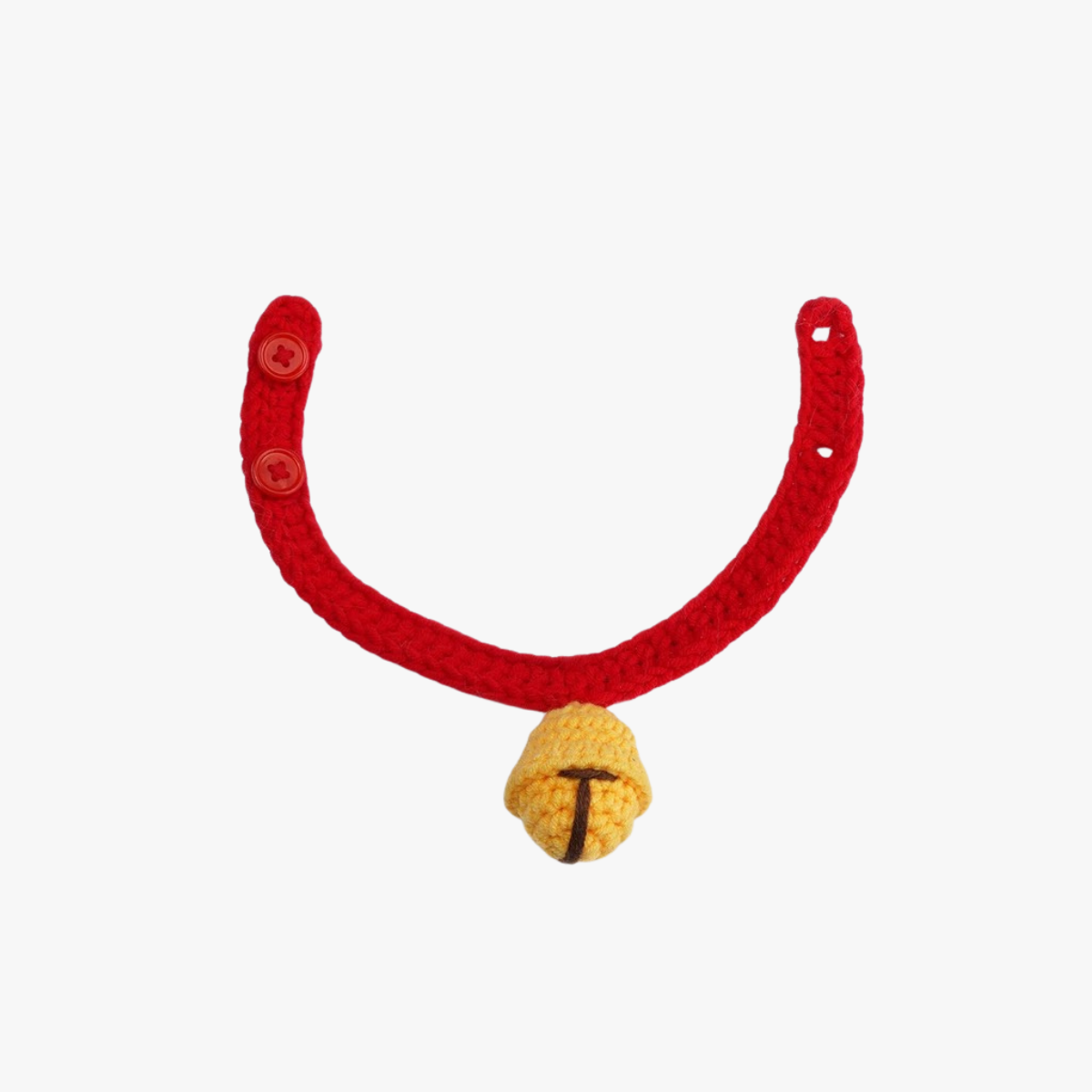 Lucky Bell Crochet Collar