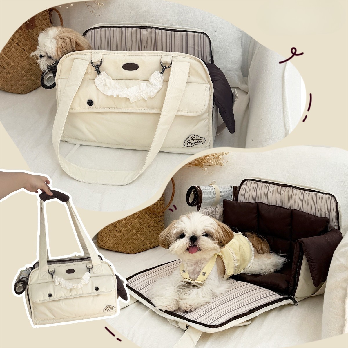 Pet Carrier & Travel Bed
