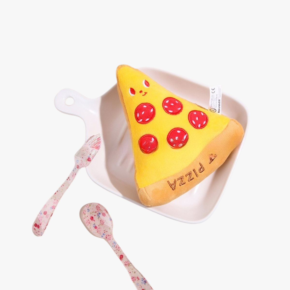 Pizza Slice Plush Toy
