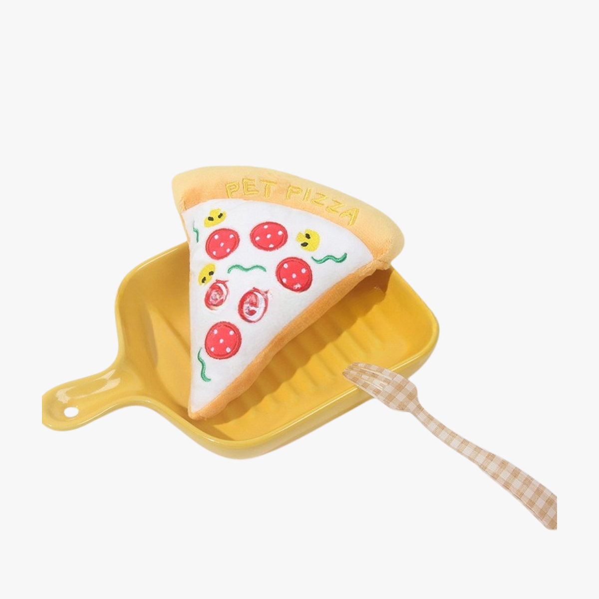 Pizza Slice Plush Toy