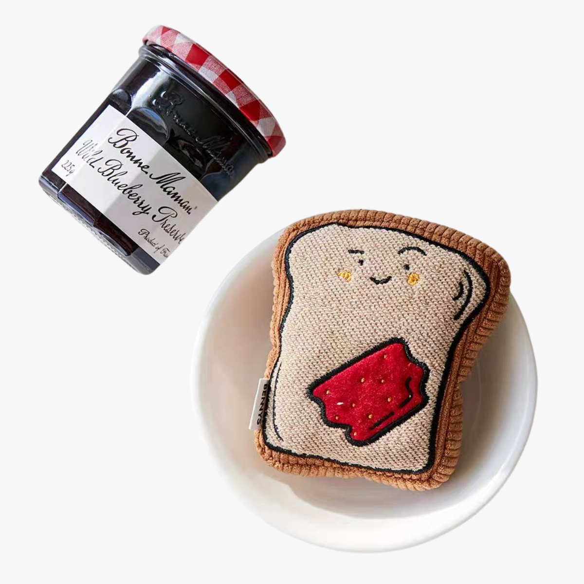 Breakfast Bites Plush Dog Toy