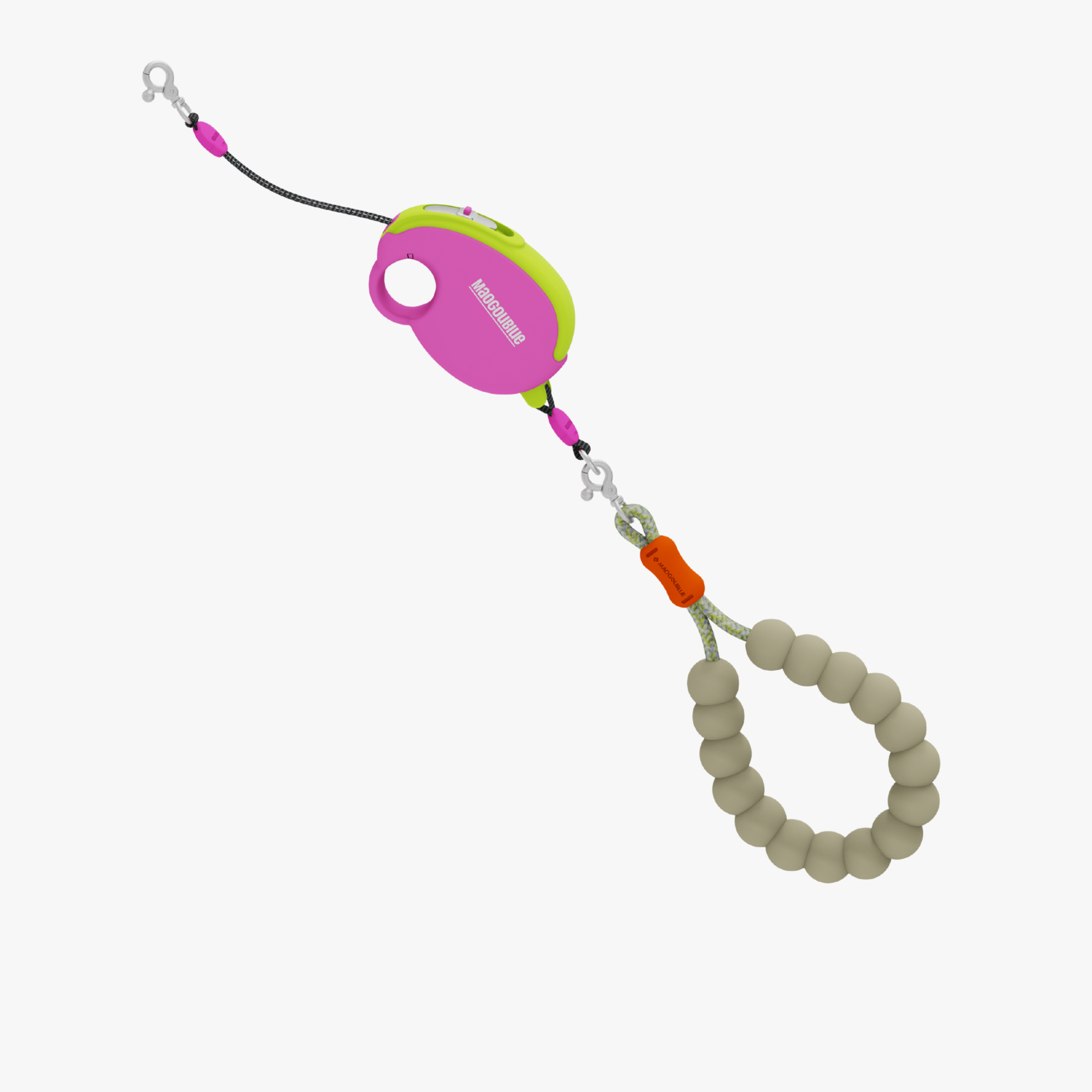 Hands-Free Retractable Pet Leash – Marshmallow Series